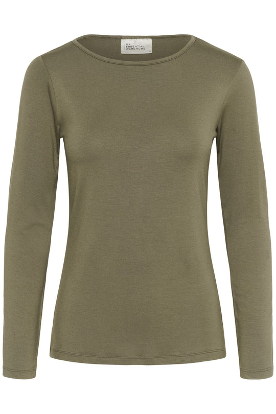 My Essential Wardrobe VistaMW Boat Neck Blouse sea turtle