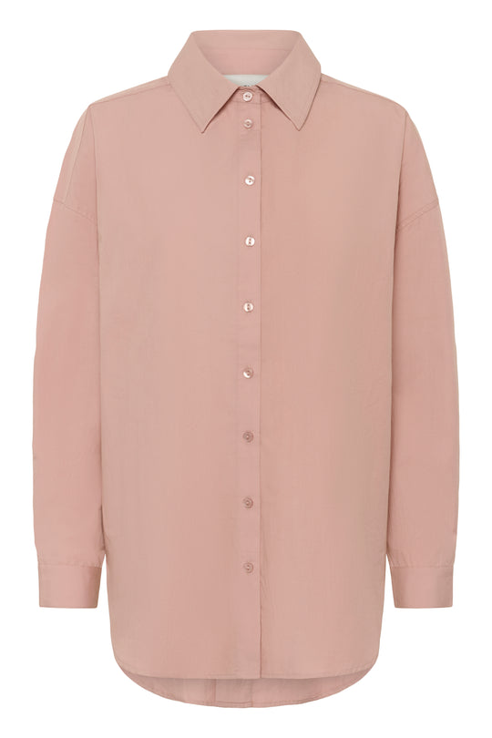 My Essential Wardrobe SunnaMW Boxy Shirt Adobe Rose Pink