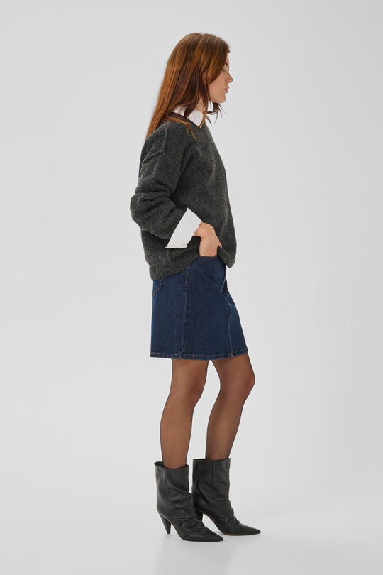 My Essential Wardrobe MWCady Denim Skirt