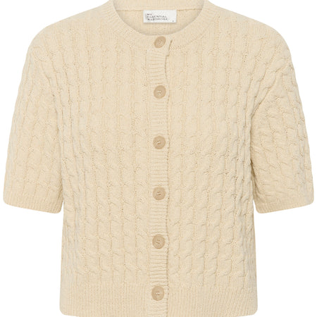 My Essential Wardrobe DivaMW Knit Cardigan Nature