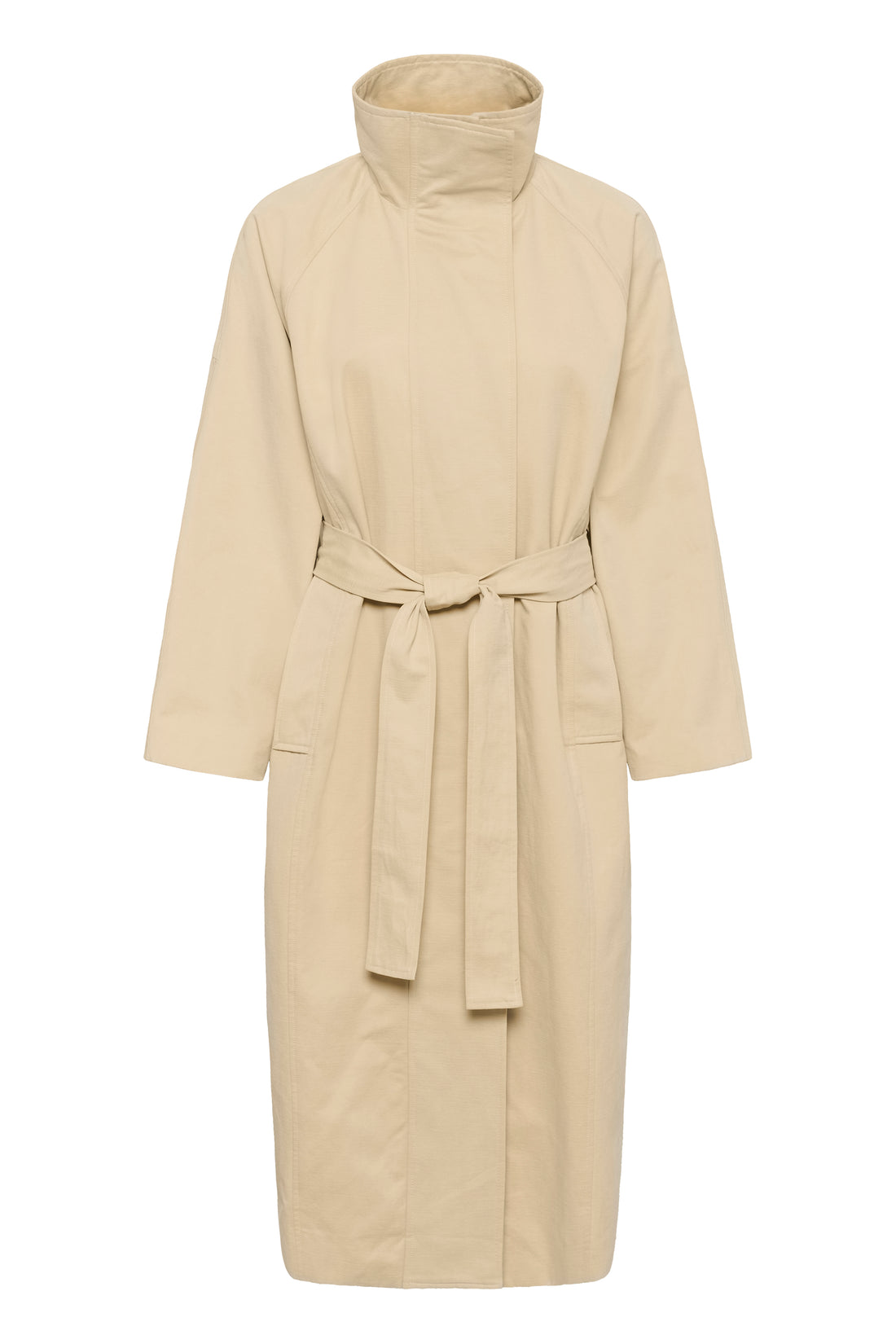 My Essential Wardrobe MWLyon Long Trenchcoat, Brown Rice
