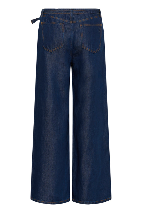 My Essential Wardrobe Jeans Wide MWTasma 181 Dark Blue Un-Wash