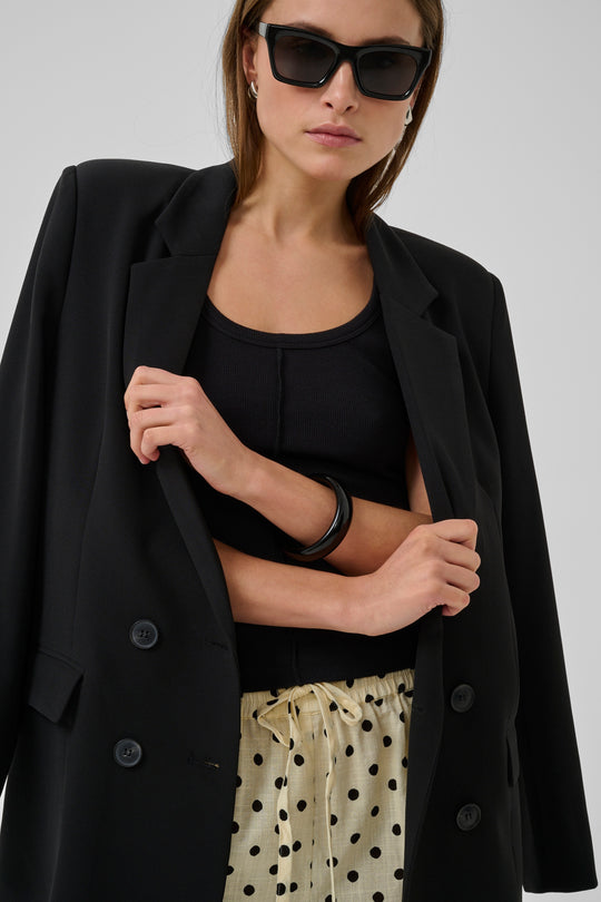 My Essential Wardrobe MWMandy RN Top black