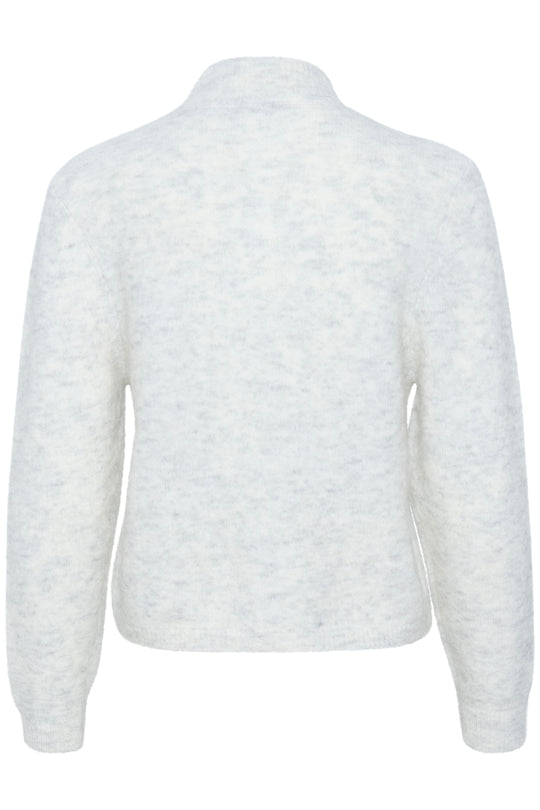 Gestuz DebbieGZ cardigan Blizzard light grey melange