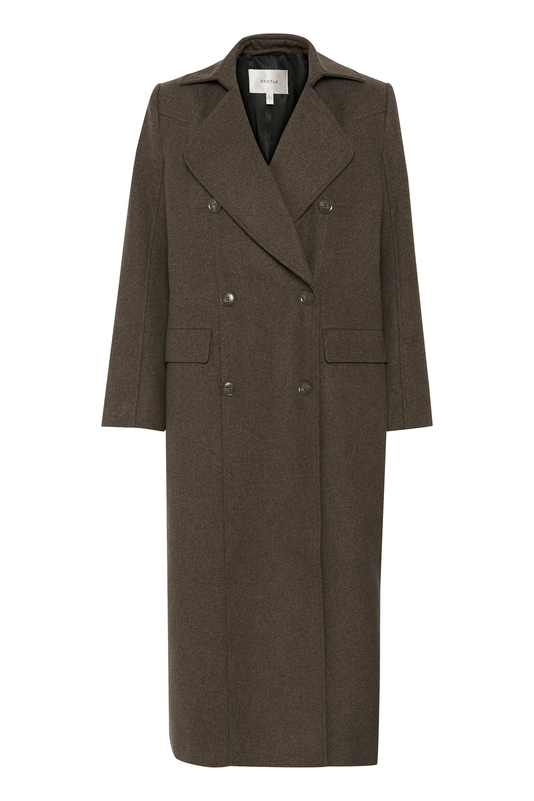 Gestuz GZzinka long coat Dark Mole