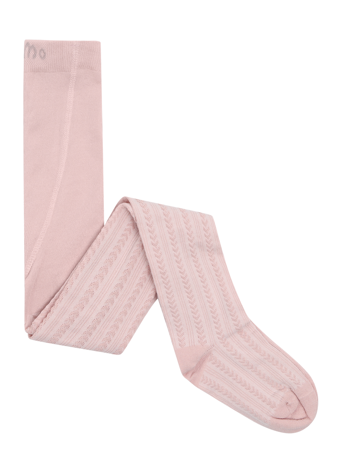 Minymo 2-Pack Stockings w. Pattern Rose