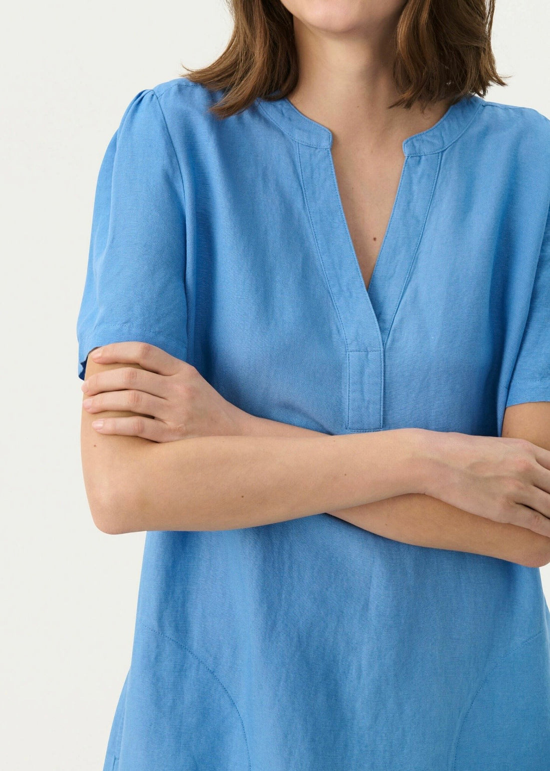 Part Two Aminase dress silver lake blue