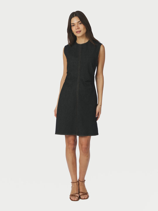 Neo Noir Jubi Denim Dress Dark Blue