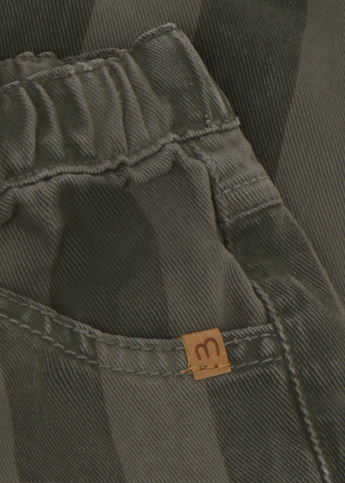 Minymo Pants Twill Stripe Beetle