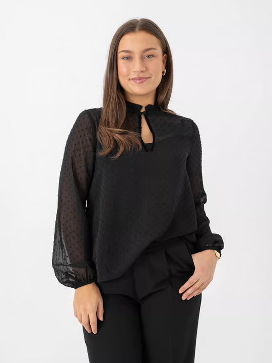 InWear Dottie blouse sort