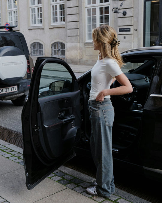 Neo Noir Verna Jersey Tee off-white