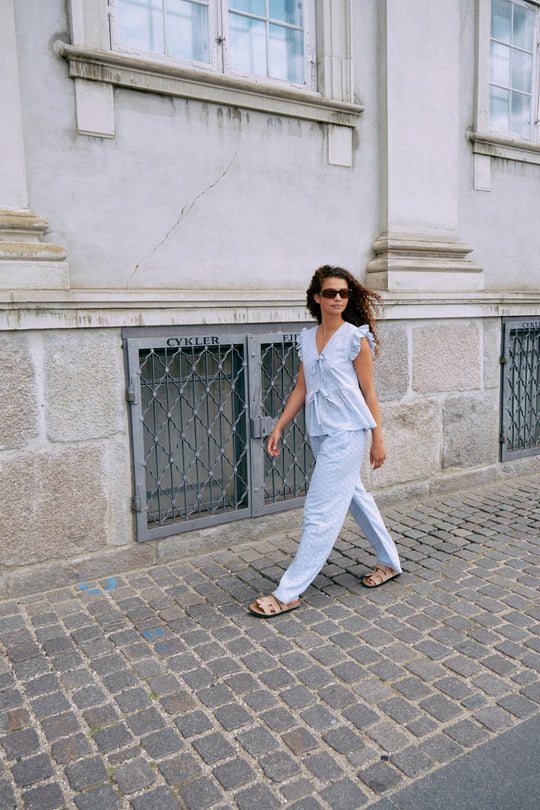 Neo Noir Palasi top Light blue