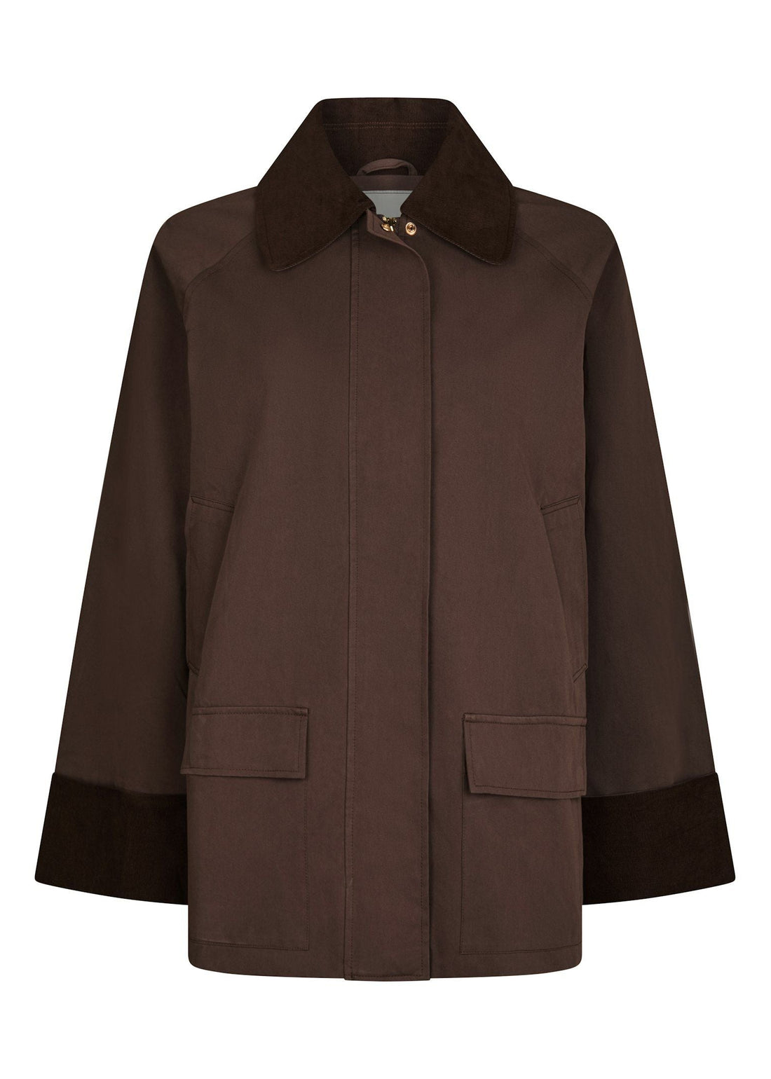 Neo Noir Anastacia Cord Jacket Brown