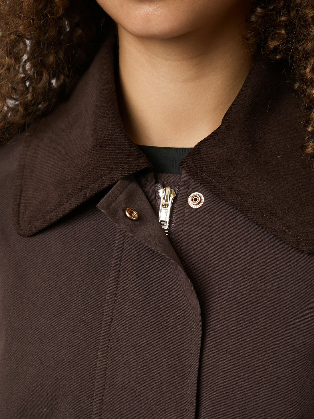 Neo Noir Anastacia Cord Jacket Brown