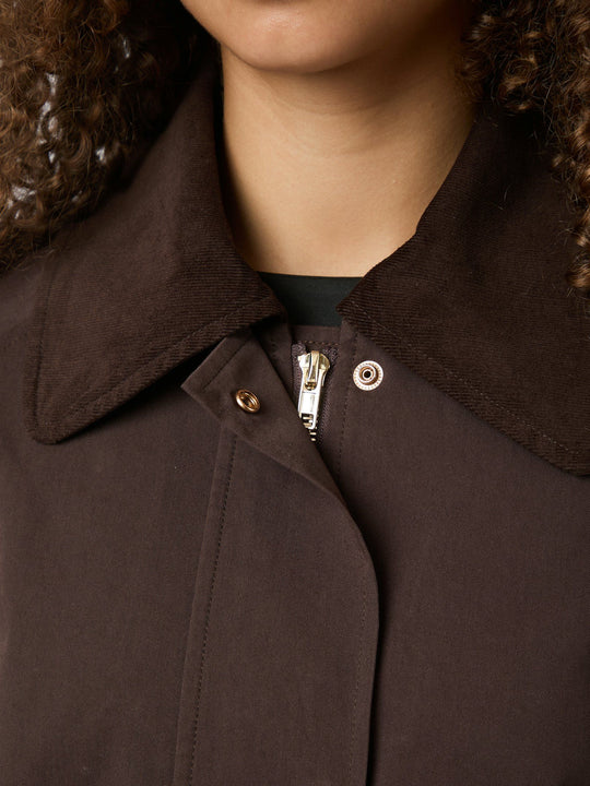 Pre-order uge 30. Neo Noir Anastacia Cord Jacket Brown