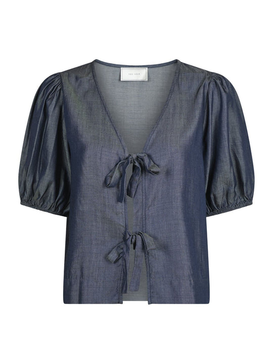 Neo Noir Chemisier Bianca Chambray Dark Navy