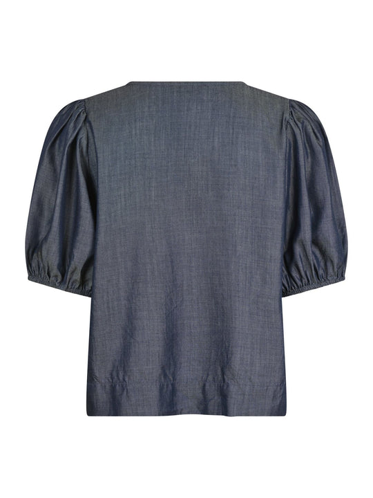 Neo Noir Chemisier Bianca Chambray Dark Navy