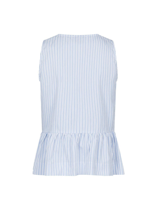 Neo Noir Manja Stripe Top light blue