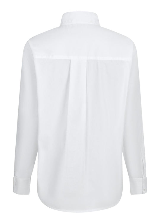 Neo Noir Dalma C Poplin Shirt white