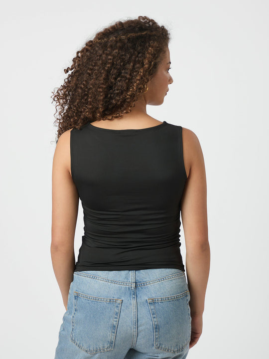 Neo Noir Ditty Jersey Top Black