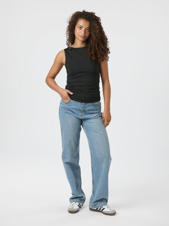 Neo Noir Ditty Jersey Top Black