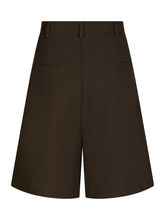 Pre-order uge 50. Neo Noir Nika Structure Shorts Dark Brown