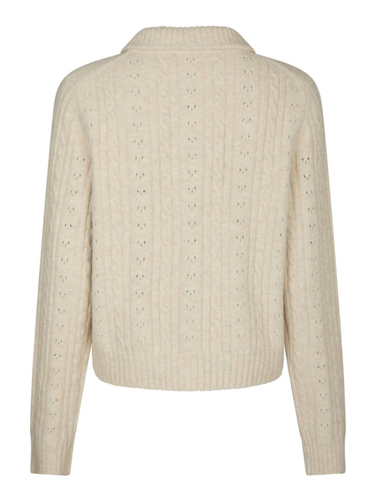 Neo Noir Emelie Cardigan Ivory