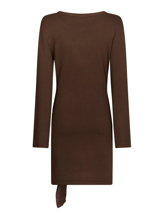 Neo Noir Cici knit dress brown