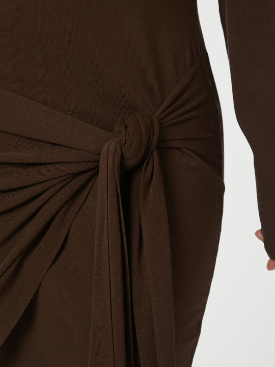 Neo Noir Cici knit dress brown