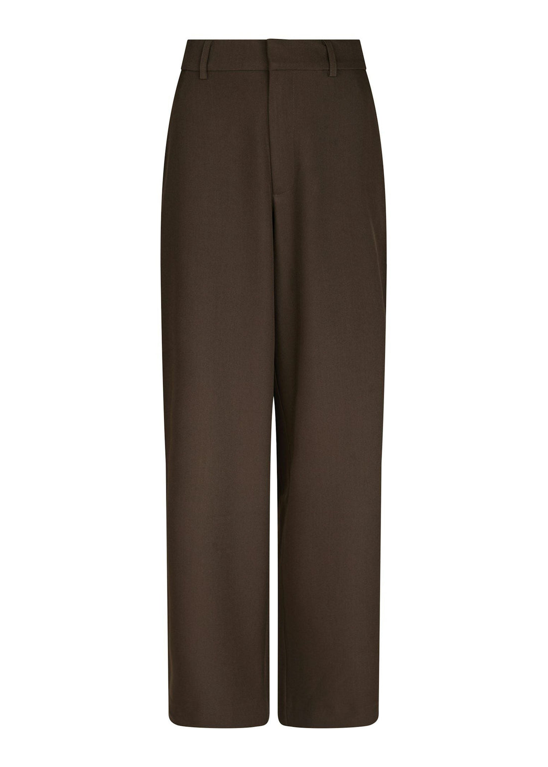 Neo Noir Emmett Structure Pants Dark Brown