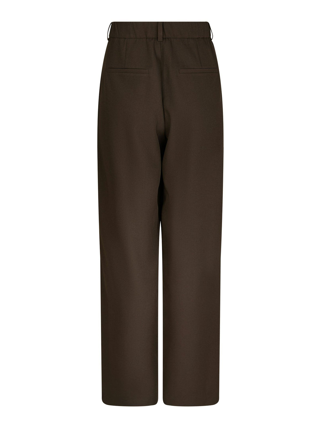 Neo Noir Emmett Structure Pants Dark Brown