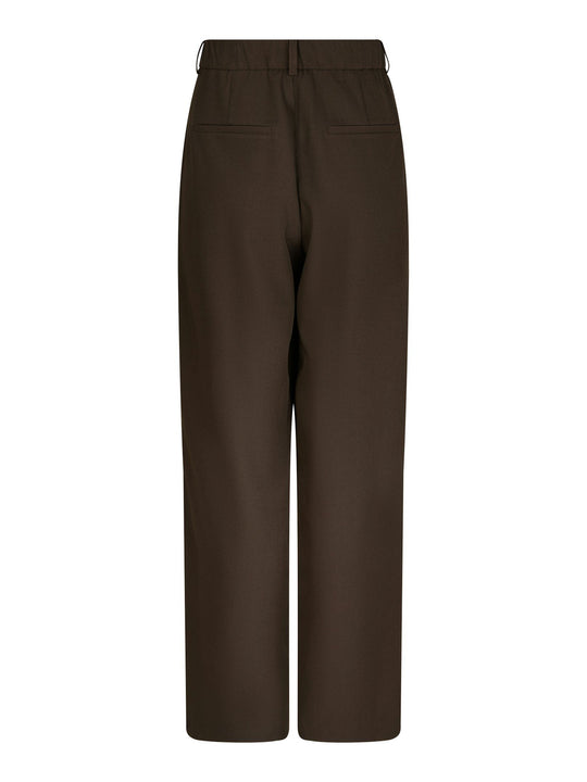 Neo Noir Emmett Structure Pants Dark Brown