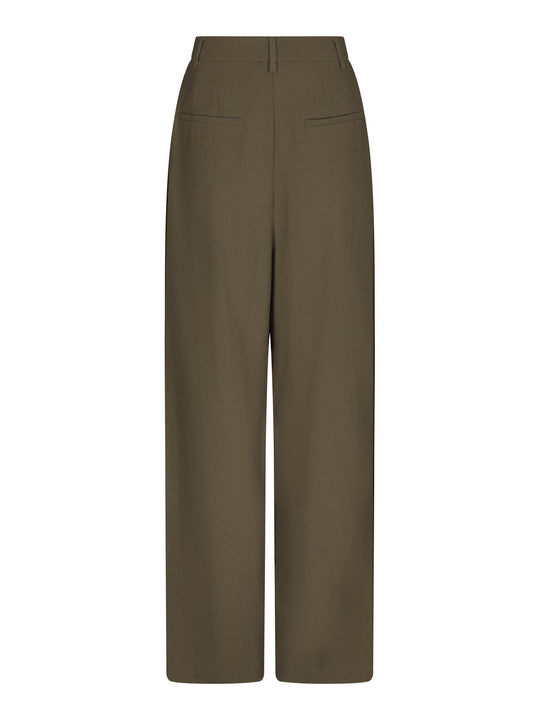 Neo Noir Zoba Crepe Pants Khaki