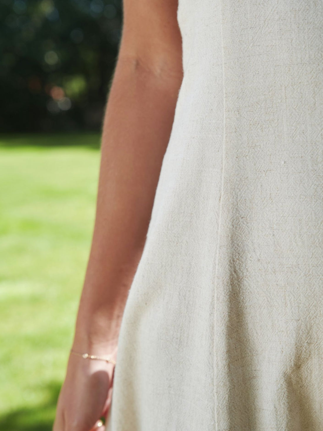 Neo Noir Kemla Linen Dress Natural