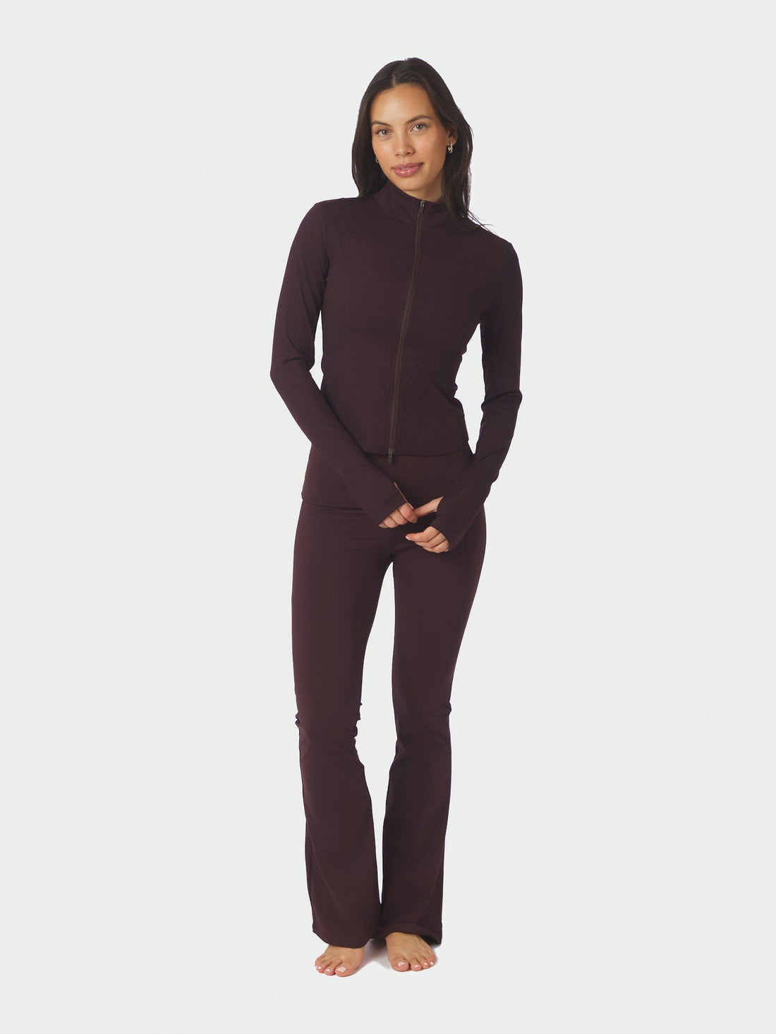 Neo Noir Ulianna Leggings Pants Burgundy