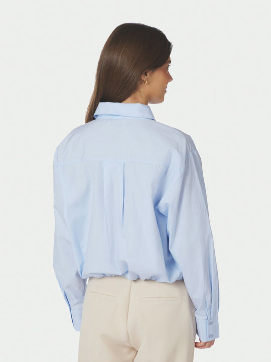 Neo Noir Emmana C Poplin Shirt Light Blue