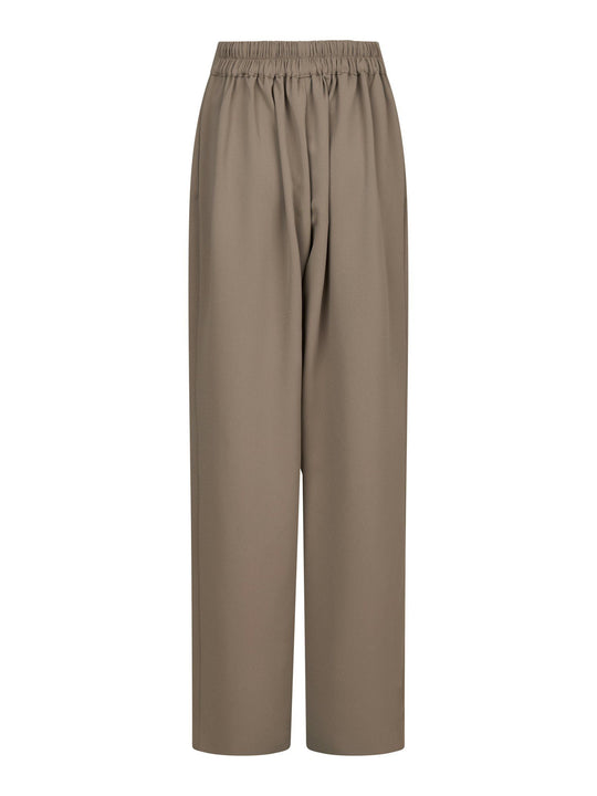 Neo Noir Lunet Crepe Pants Taupe