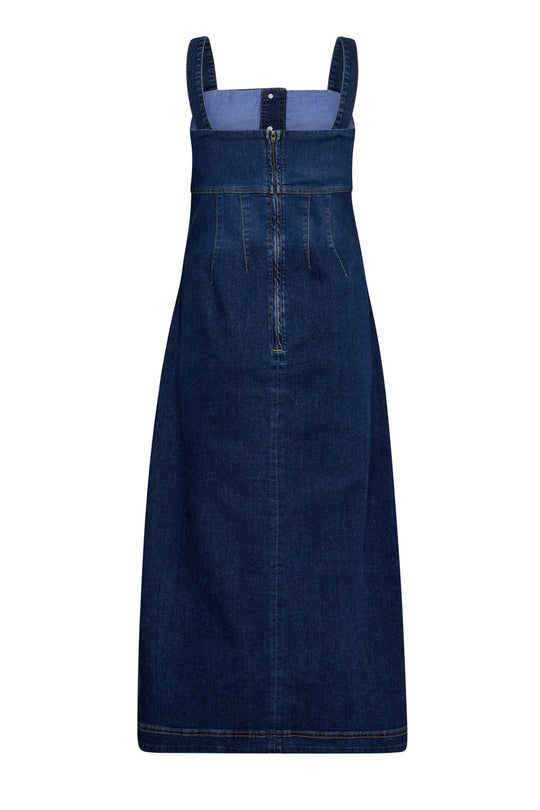 Co’Couture Tylercc Denim Long Dress Denim Blue