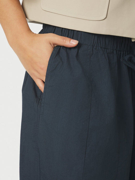 Neo Noir Prina C Poplin Pants Navy