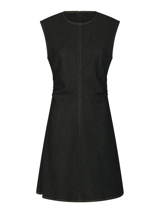 Neo Noir Jubi Denim Dress Dark Blue