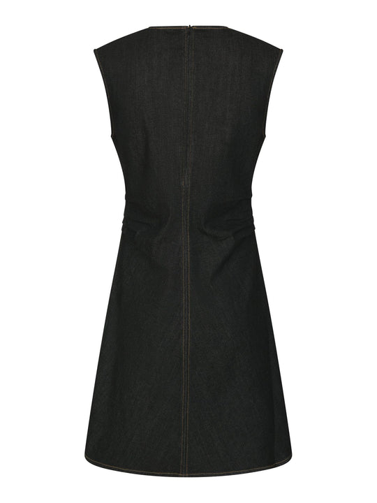 Neo Noir Jubi Denim Dress Dark Blue