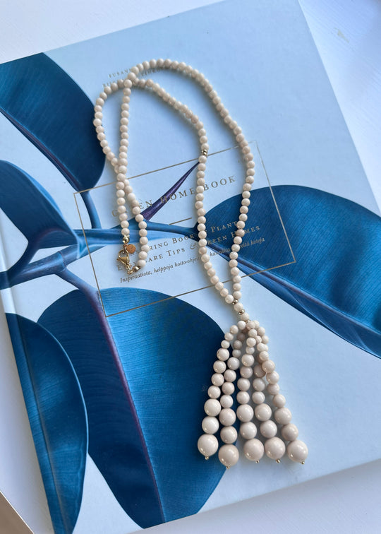 Plissé Copenhagen Zika necklace beige