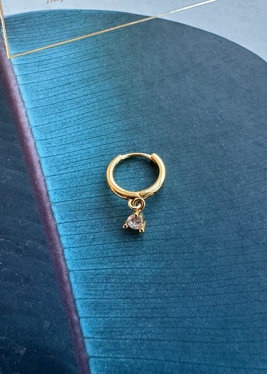 Black design by Camilla Folkman Vivi hoop