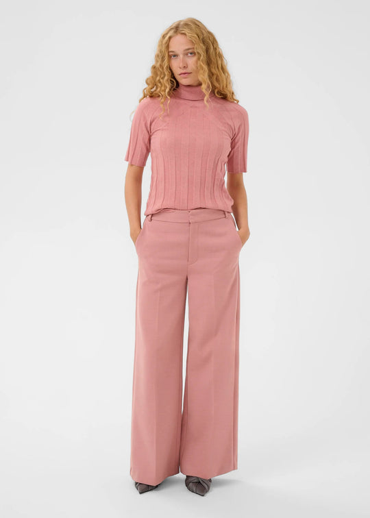 InWear NikolaIW Kellsie SS Pullover ash rose melange