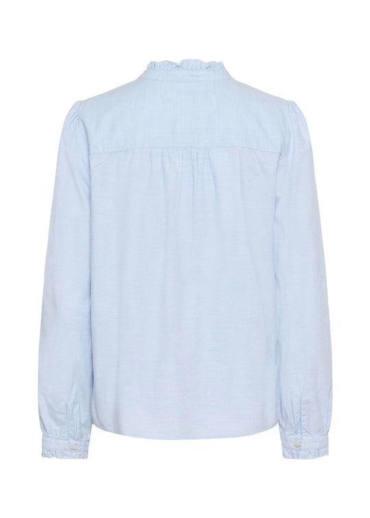 Part Two GlessiaPW Shirt Heather Chambrey (light blue)
