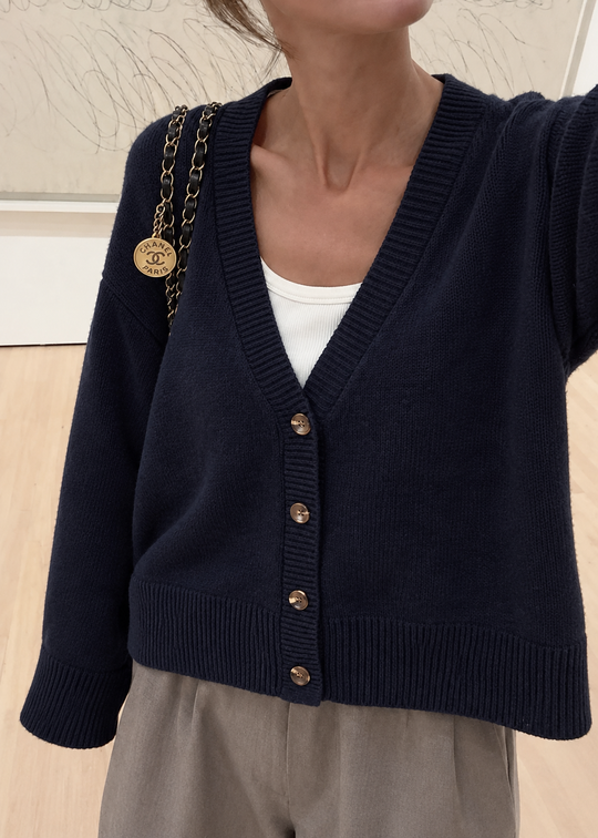 Sofie Schnoor Levasw cardigan Navy blue