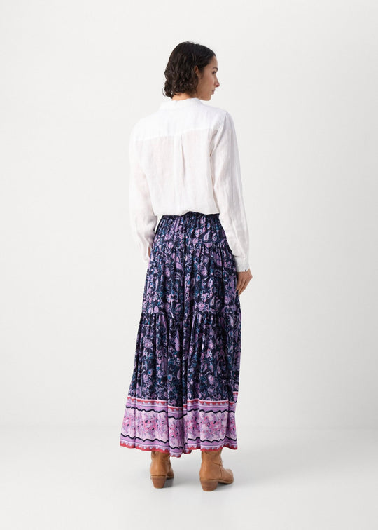 Lollys Laundry SunsetLL Maxi Skirt Flower Print OG