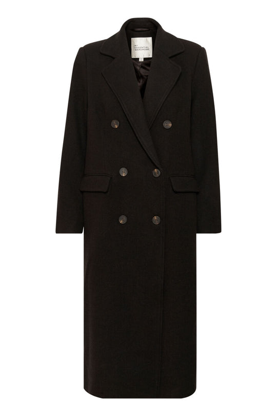 My Essential Wardrobe FrannieMW Coat Espresso Melange