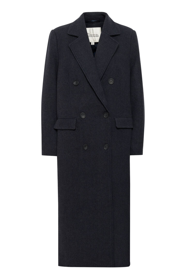 My Essential Wardrobe FrannieMW Coat After Midnight Melange