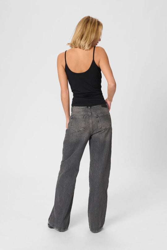 My Essential Wardrobe The Modal Top Black